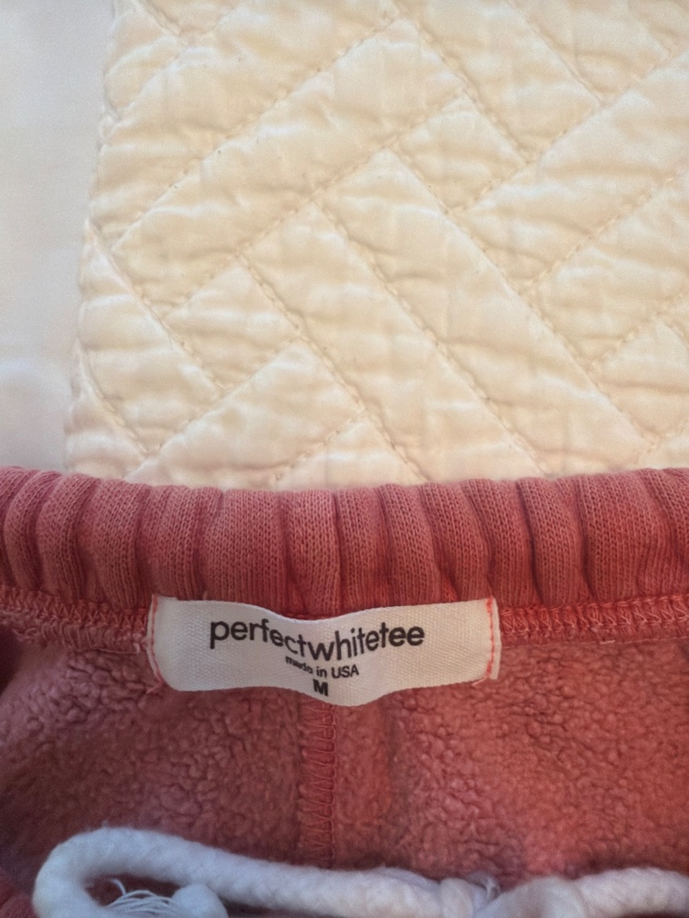 Perfect white tee sweatpants - Picture 2 of 4